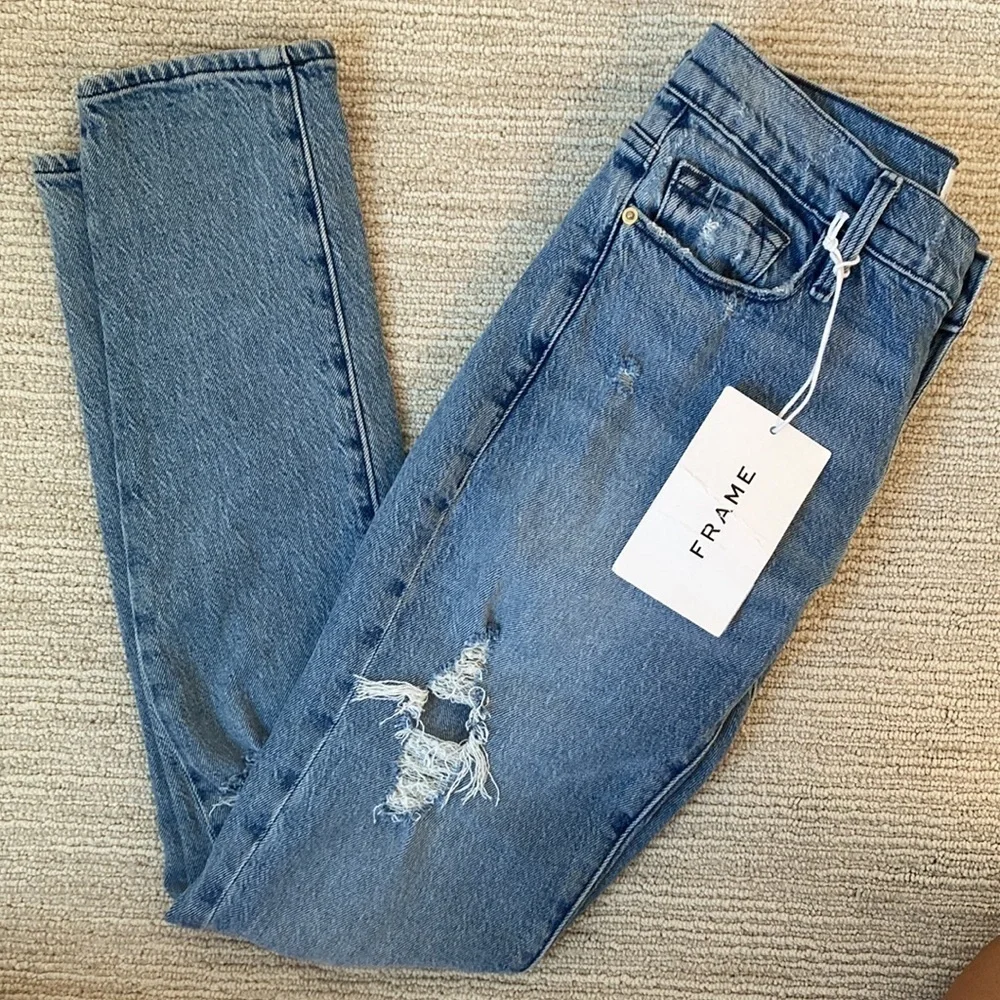 Frame La Garcon in Beldon Rips - Picture 2 of 5